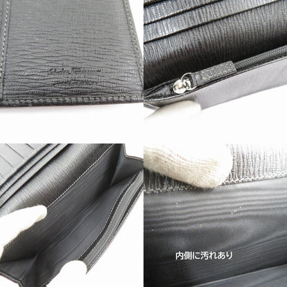 Salvatore Ferragamo | サルヴァトーレフェラガモ ロゴプレート 長財布 667073 ブラック【瀬戸大橋店】
