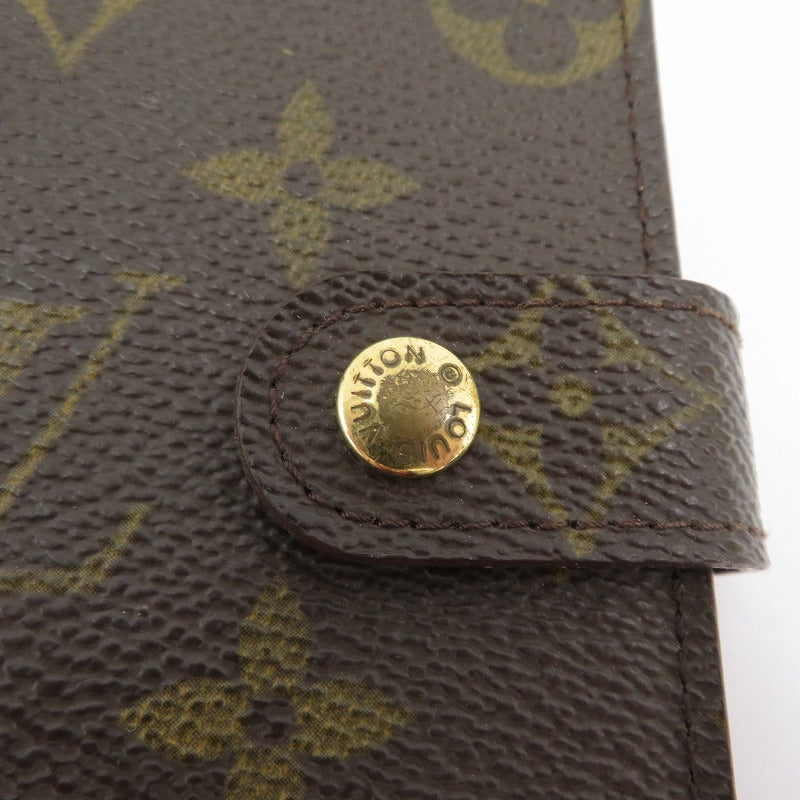 LOUIS VUITTON | ルイ・ヴィトン モノグラム アジェンダ PM 手帳カバー R20005 ブラウン【瀬戸大橋店】