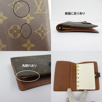 LOUIS VUITTON | ルイ・ヴィトン モノグラム アジェンダ PM 手帳カバー R20005 ブラウン【瀬戸大橋店】