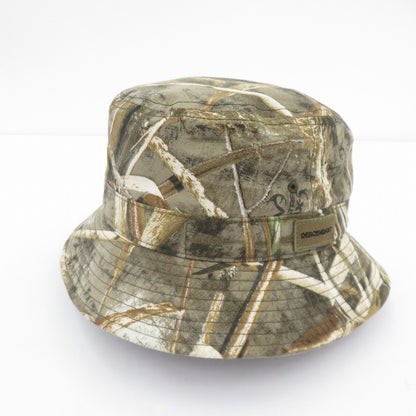DESCENDANT | ディセンダント BOX BUCKET CAMO カモ バケットハット ハット カーキ サイズ：3【瀬戸大橋店】