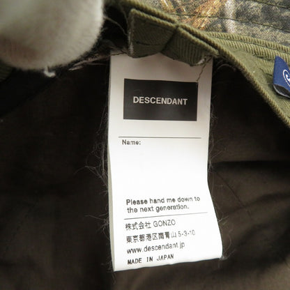 DESCENDANT | ディセンダント BOX BUCKET CAMO カモ バケットハット ハット カーキ サイズ：3【瀬戸大橋店】