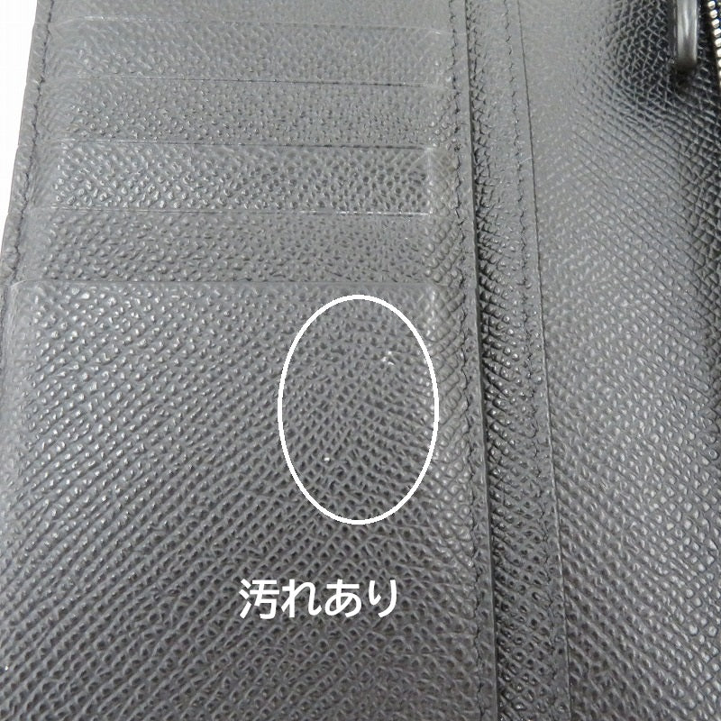 BURBERRY | バーバリー アイコンストライプ柄 長財布 8033848 ブラック【瀬戸大橋店】