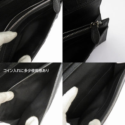 BURBERRY | バーバリー アイコンストライプ柄 長財布 8033848 ブラック【瀬戸大橋店】
