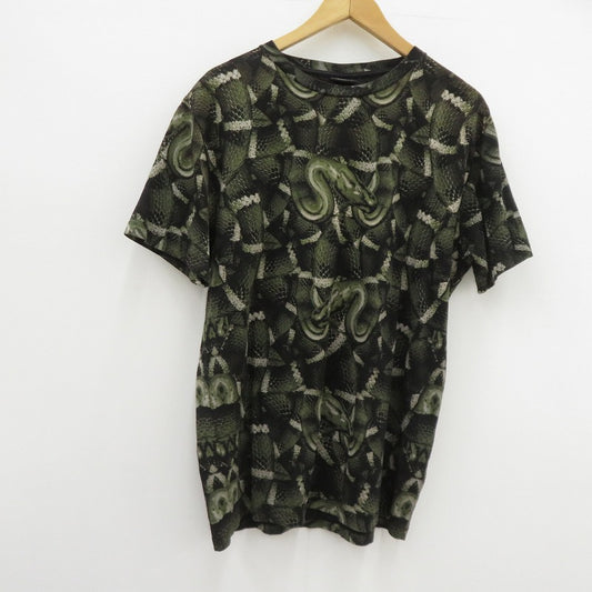 MARCELO BURLON | マルセロブロンマルセロバーロンマルセロバロン 蛇柄 半袖Ｔシャツ マルチカラー サイズ：M【瀬戸大橋店】