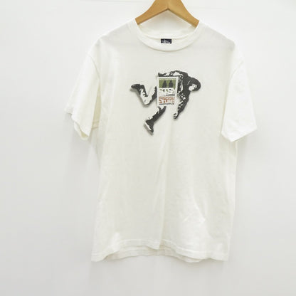 STUSSY | ステューシー 紺タグ USA製 半袖Ｔシャツ ホワイト サイズ：L【瀬戸大橋店】