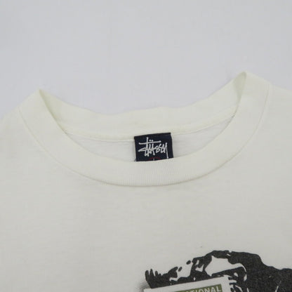 STUSSY | ステューシー 紺タグ USA製 半袖Ｔシャツ ホワイト サイズ：L【瀬戸大橋店】