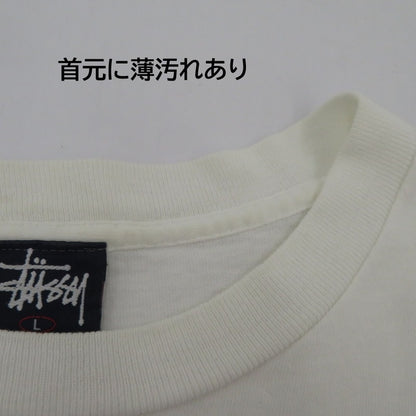 STUSSY | ステューシー 紺タグ USA製 半袖Ｔシャツ ホワイト サイズ：L【瀬戸大橋店】
