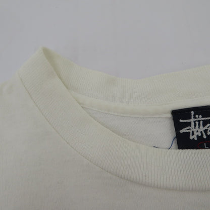 STUSSY | ステューシー 紺タグ USA製 半袖Ｔシャツ ホワイト サイズ：L【瀬戸大橋店】