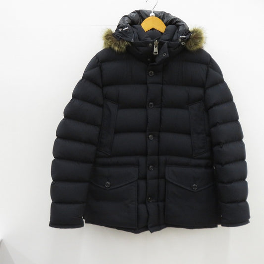MONCLER | モンクレール CLUNYE ダウンジャケット 596K7 ネイビー サイズ：3【瀬戸大橋店】