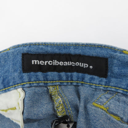 Lee | リー × mercibeaucoup サロペット風サルエルデニム デニムパンツ MB71FF600 ブルー サイズ：S【瀬戸大橋店】