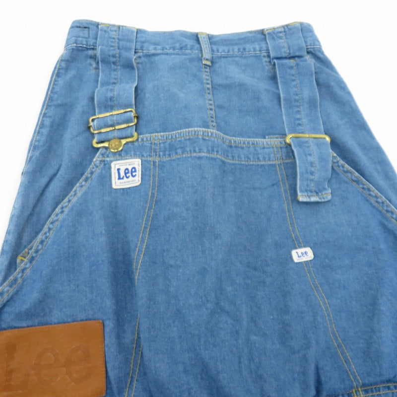 Lee | リー × mercibeaucoup サロペット風サルエルデニム デニムパンツ MB71FF600 ブルー サイズ：S【瀬戸大橋店】