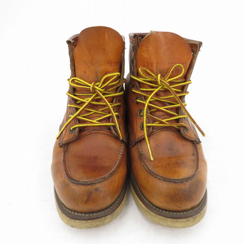RED WING | レッドウィング 6-inch Classic Moc ブーツ 875 サイズ：US7.5 ブラウン【瀬戸大橋店】
