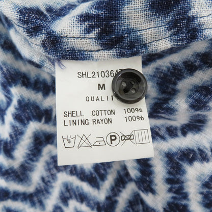 AND FAMILY | アンドファミリー Maury Long Shirts 総柄 長袖シャツ SHL2103647 ブルー サイズ：M【瀬戸大橋店】