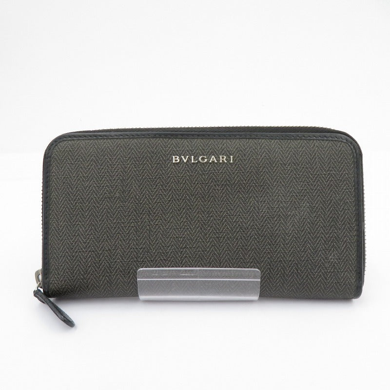BVLGARI | ブルガリ ウィークエンド 長財布 32587 グレー【瀬戸大橋店】