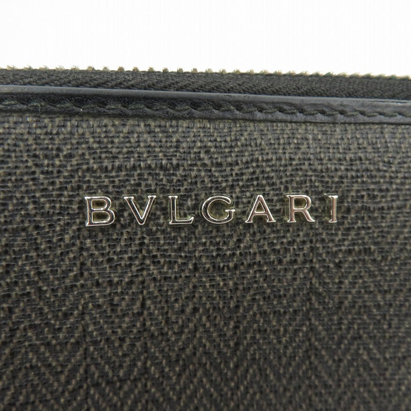 BVLGARI | ブルガリ ウィークエンド 長財布 32587 グレー【瀬戸大橋店】
