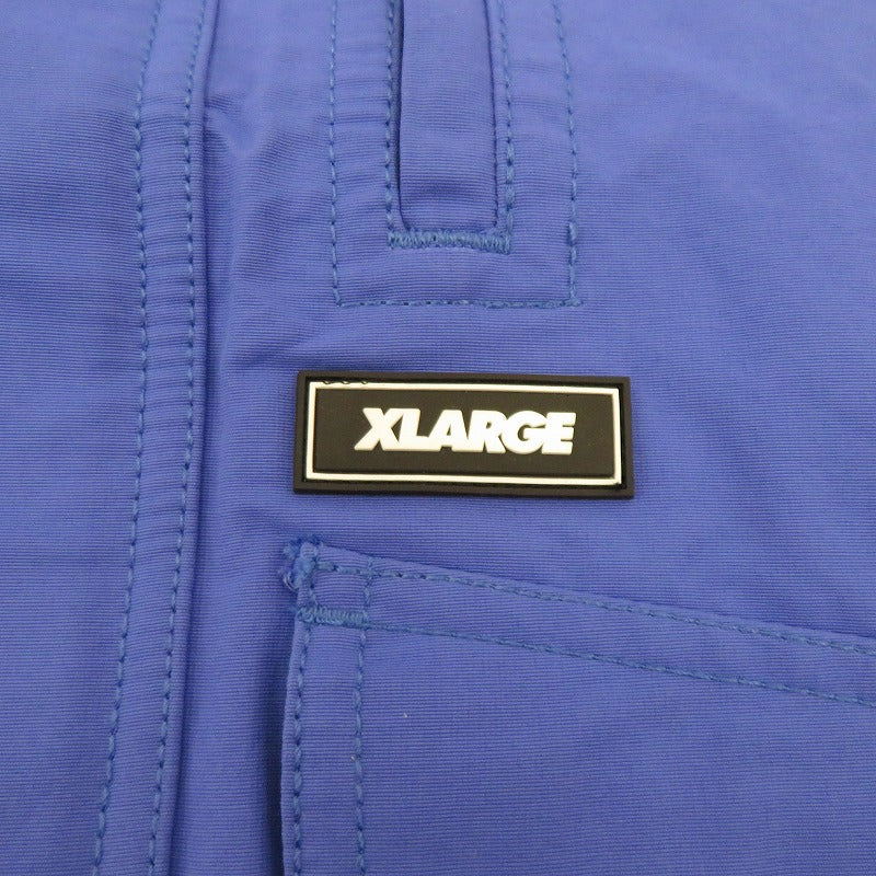 X-LARGE | エクストララージ MULTI POCKET JACKET ナイロンジャケット 101241021008 ブルー サイズ：L【瀬戸大橋店】