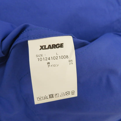 X-LARGE | エクストララージ MULTI POCKET JACKET ナイロンジャケット 101241021008 ブルー サイズ：L【瀬戸大橋店】