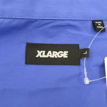 X-LARGE | エクストララージ MULTI POCKET JACKET ナイロンジャケット 101241021008 ブルー サイズ：L【瀬戸大橋店】