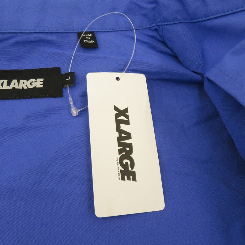 X-LARGE | エクストララージ MULTI POCKET JACKET ナイロンジャケット 101241021008 ブルー サイズ：L【瀬戸大橋店】