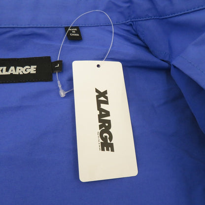 X-LARGE | エクストララージ MULTI POCKET JACKET ナイロンジャケット 101241021008 ブルー サイズ：L【瀬戸大橋店】