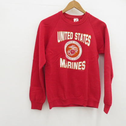 MILITARY衣料 | ミリタリーイリョウ US MARINES 80’ スウェット レッド サイズ：M【瀬戸大橋店】