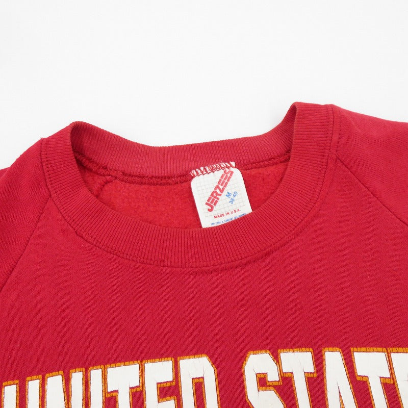 MILITARY衣料 | ミリタリーイリョウ US MARINES 80’ スウェット レッド サイズ：M【瀬戸大橋店】
