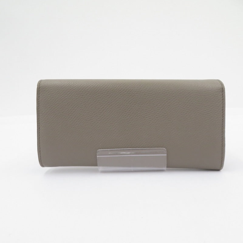 CELINE | セリーヌ ラージフラップウォレット 長財布 10B563BEL グレー【瀬戸大橋店】