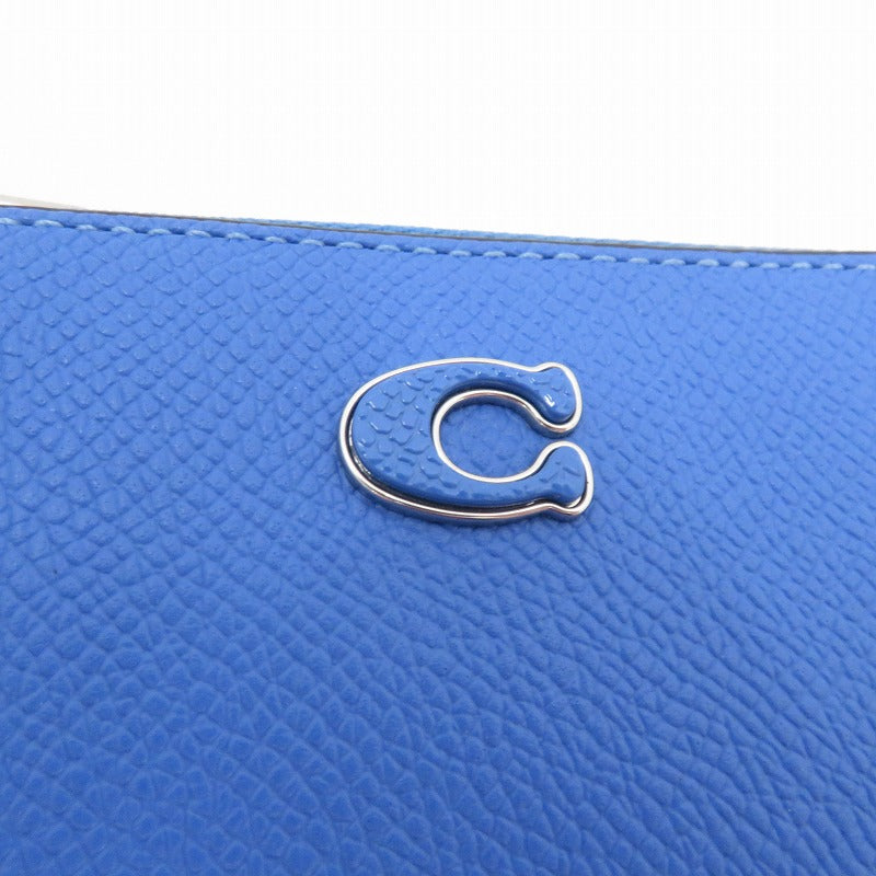 COACH | コーチ 3-IN-1 Lジップ ウォレット コインケース M2344-CJ882 ブルー【瀬戸大橋店】