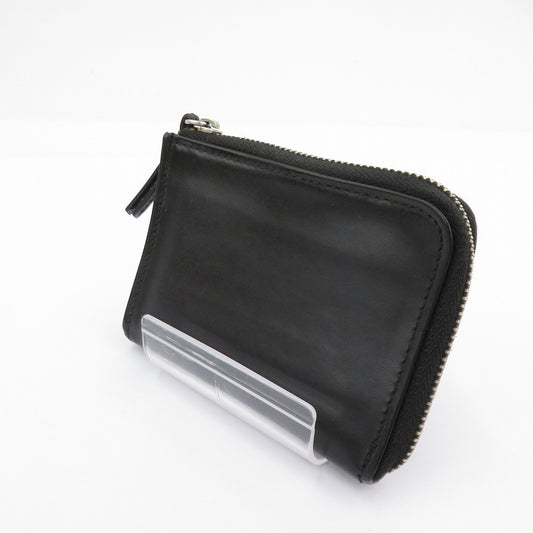 SLOW | スロウ bridle - L zip mini wallet - 財布 コインケース ブラック【瀬戸大橋店】