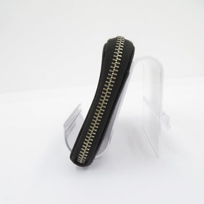 SLOW | スロウ bridle - L zip mini wallet - 財布 コインケース ブラック【瀬戸大橋店】