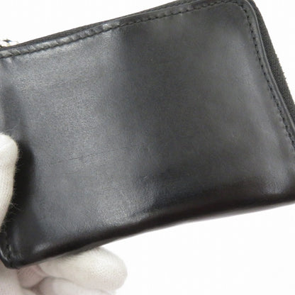 SLOW | スロウ bridle - L zip mini wallet - 財布 コインケース ブラック【瀬戸大橋店】