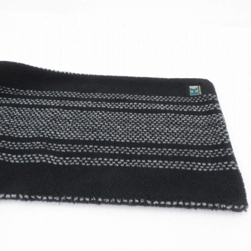 DESCENDANT | ディセンダント CATPR SCARF FIBERPILE/ HH×DCDT 24aw マフラー 242HHDS-AC01S ブラック【瀬戸大橋店】