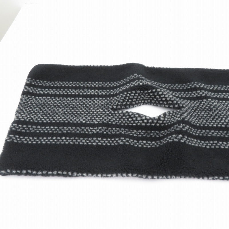 DESCENDANT | ディセンダント CATPR SCARF FIBERPILE/ HH×DCDT 24aw マフラー 242HHDS-AC01S ブラック【瀬戸大橋店】