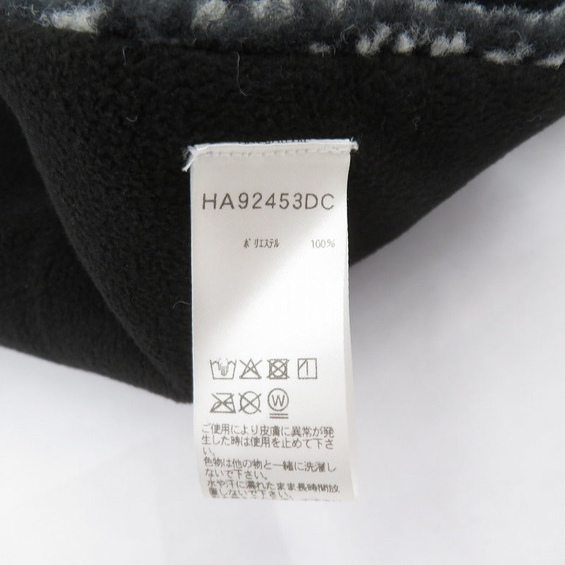 DESCENDANT | ディセンダント CATPR SCARF FIBERPILE/ HH×DCDT 24aw マフラー 242HHDS-AC01S ブラック【瀬戸大橋店】