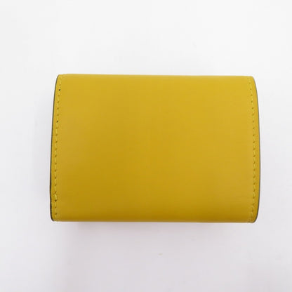 FENDI | フェンディ FFロゴ コンパクトウォレット 三つ折り財布 7M0280 イエロー【瀬戸大橋店】