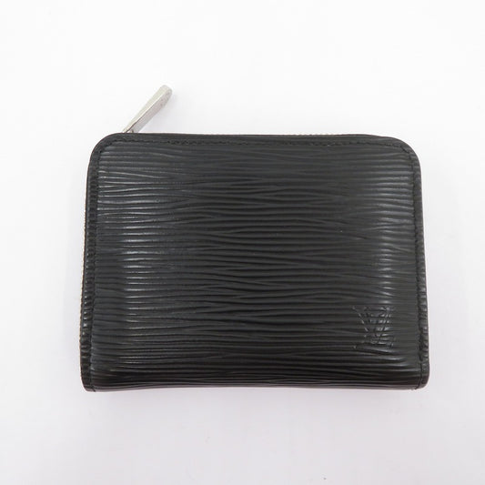 LOUIS VUITTON | ルイ・ヴィトン エピ ジッピー･コイン パース コインケース M60152 ブラック【瀬戸大橋店】