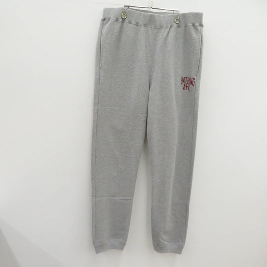 A BATHING APE | アベイシングエイプ スウェットパンツ パンツ グレー サイズ：XL【瀬戸大橋店】