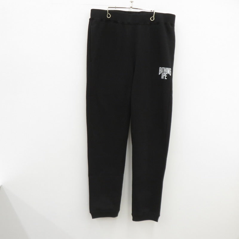A BATHING APE | アベイシングエイプ スウェットパンツ パンツ ブラック サイズ：XL【瀬戸大橋店】
