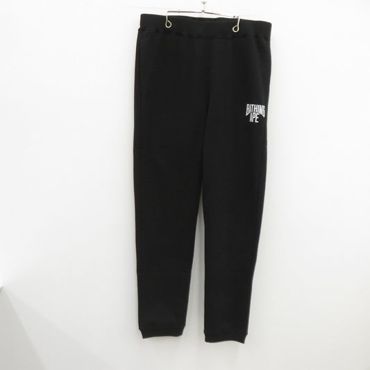 A BATHING APE | アベイシングエイプ スウェットパンツ パンツ ブラック サイズ：XL【瀬戸大橋店】