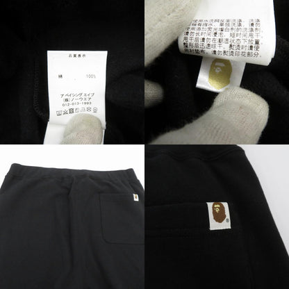 A BATHING APE | アベイシングエイプ スウェットパンツ パンツ ブラック サイズ：XL【瀬戸大橋店】