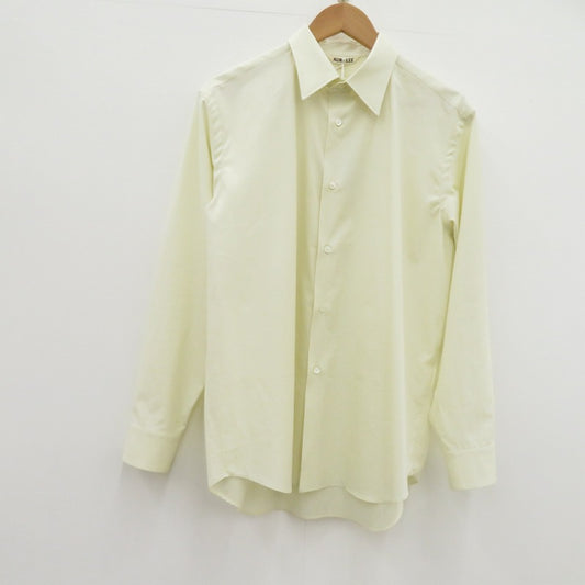 AURALEE | オーラリー WASHED FINX TWILL SHIRT 長袖シャツ A00S01TN アイボリー サイズ：3【瀬戸大橋店】