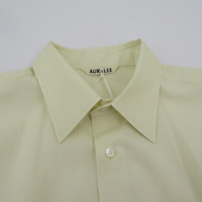 AURALEE | オーラリー WASHED FINX TWILL SHIRT 長袖シャツ A00S01TN アイボリー サイズ：3【瀬戸大橋店】
