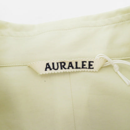 AURALEE | オーラリー WASHED FINX TWILL SHIRT 長袖シャツ A00S01TN アイボリー サイズ：3【瀬戸大橋店】