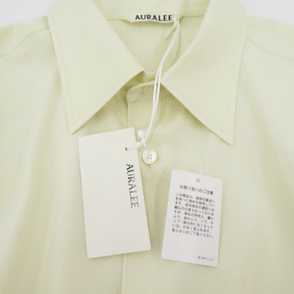 AURALEE | オーラリー WASHED FINX TWILL SHIRT 長袖シャツ A00S01TN アイボリー サイズ：3【瀬戸大橋店】