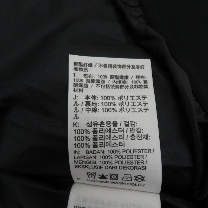 NIKE | ナイキ SYNTHETIC FILL FZ JACKET 中綿ジャケット CV8671-010 ブラック サイズ：M【瀬戸大橋店】