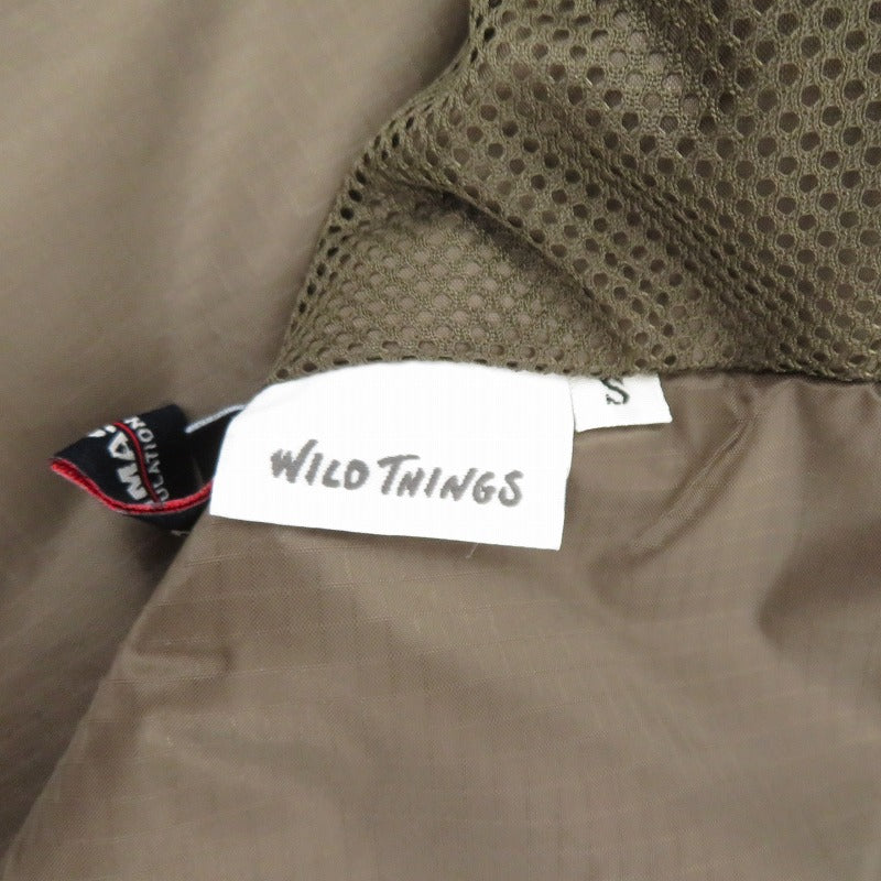 WILD THINGS | ワイルドシングス モンスターパーカー ブルゾン WLT25101SK ベージュ サイズ：S【瀬戸大橋店】