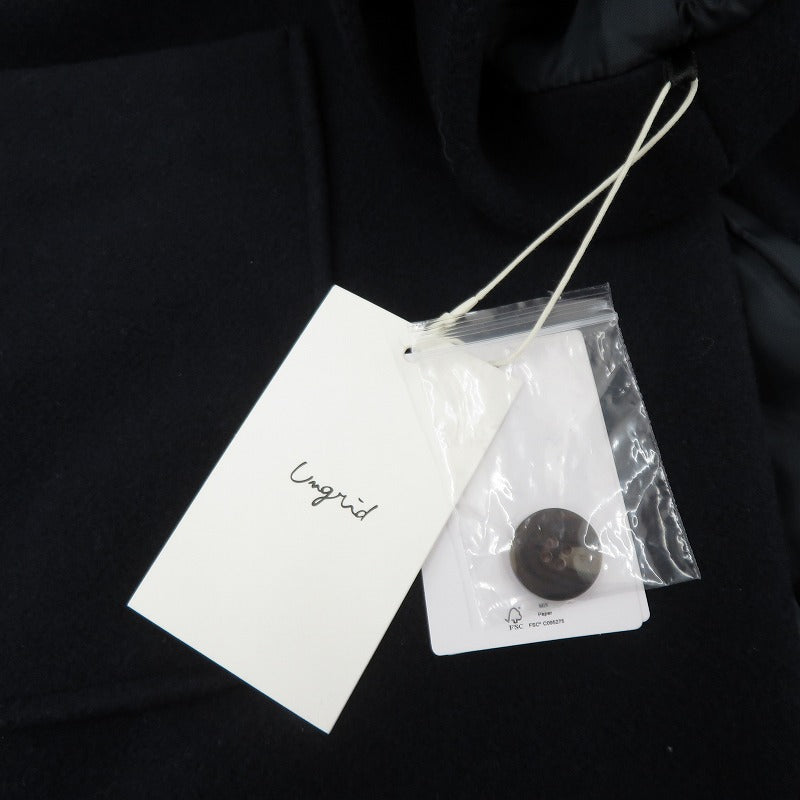 Ungrid | アングリッド スタンドカラー ダッフルコート 1125-60080201-02 ネイビー サイズ：S【瀬戸大橋店】