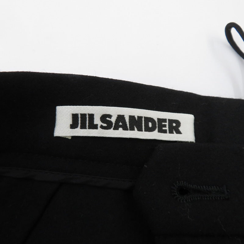 JIL SANDER | ジルサンダー ウールパンツ パンツ ブラック サイズ：36【瀬戸大橋店】