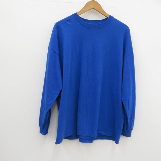 COOTIE | クーティー Garment Dyed Error Fit L/S Tee 24ss 長袖Ｔシャツ CTE-24S339 ブルー サイズ：S【瀬戸大橋店】