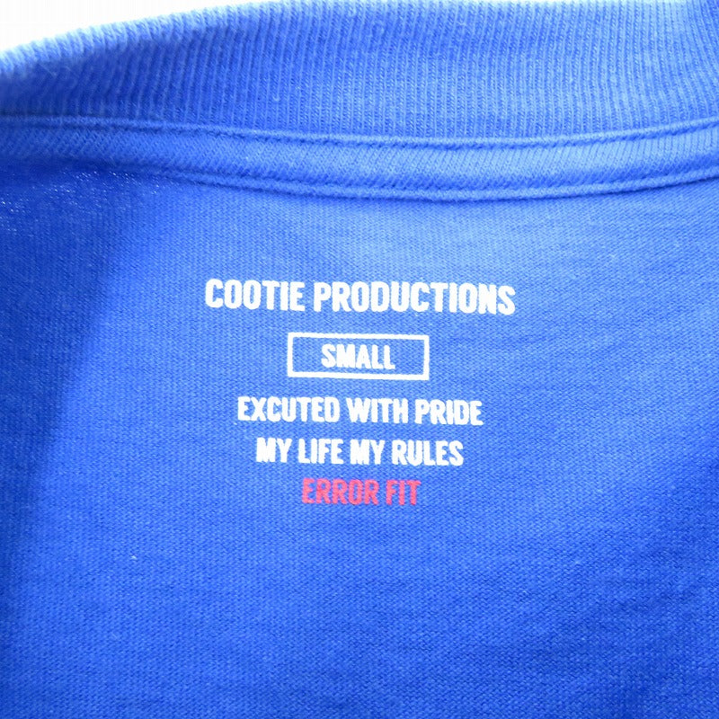 COOTIE | クーティー Garment Dyed Error Fit L/S Tee 24ss 長袖Ｔシャツ CTE-24S339 ブルー サイズ：S【瀬戸大橋店】